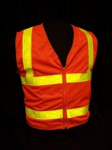 #2 ANSI VEST/ORANGE/LIME YELLOW REFL 2 TAPE