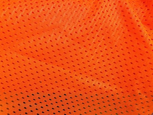 Ameri-Viz 1 YARD OF ORANGE MESH FABRIC