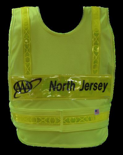 ANSI II REFLECTIVE LIME/YELLOW PONCHO/2LP/HS