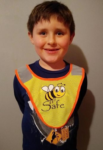 Ameri-Viz B-SAFE CHILDS CROSSING GUARD PONCHO CG