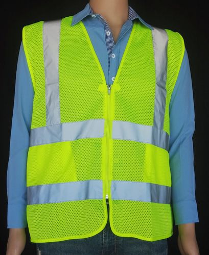 Ameri-Viz ECONO #2 ANSI VEST/LIME/2 SILVER REFLECTIVE 2X