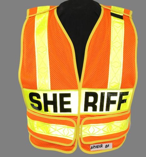 ORG PUBLIC SAFETY VEST/2LP/HS  / BREAKAWAY